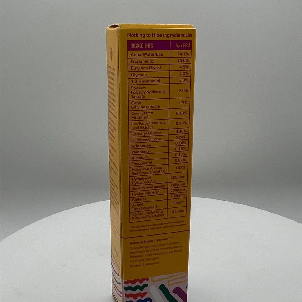 Good Molecules Yellow Eye Cream